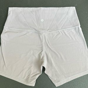 Lululemon Align Biker Shorts Light Purple size 12